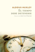 Portada de: El tiempo debe detenerse