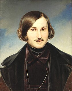 Nikolái Gógol_by_F.Moller_(1840,_Tretyakov_gallery)