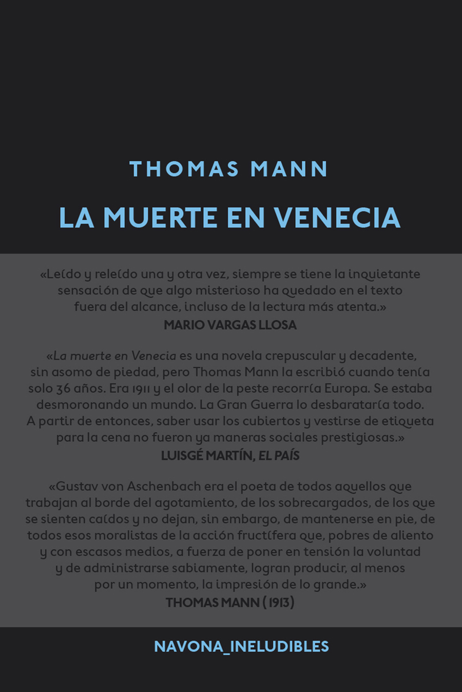 MUERTE EN VENECIA,LA